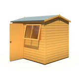 Lewis 8x6 SD Reverse Apex Style D Garden Shed 12mm Shiplap T&G