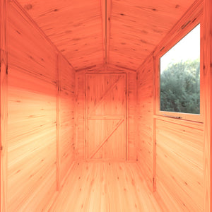 Lewis 6x4 Garden Shed Single Door 12mm T&G