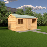 Mammoth 10x15 Double Door 12mm Shiplap Garden Shed