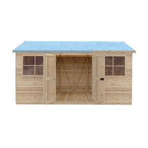 Mammoth 10x15 Double Door 12mm Shiplap Garden Shed