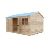 Mammoth 10x15 Double Door 12mm Shiplap Garden Shed