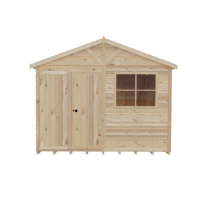 Mammoth 10x10 Double Door 12mm Shiplap Garden Shed