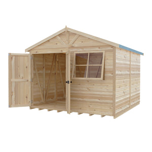 Mammoth 10x10 Double Door 12mm Shiplap Garden Shed