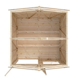 Mammoth 10x10 Double Door 12mm Shiplap Garden Shed