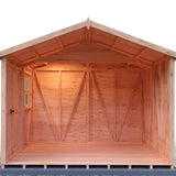 Mammoth 10x10 Double Door 12mm Shiplap Garden Shed