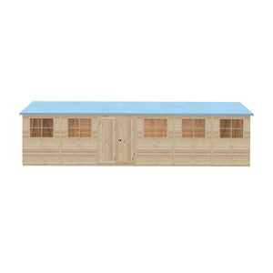 Mammoth 10x30 Double Door 12mm Shiplap Garden Shed