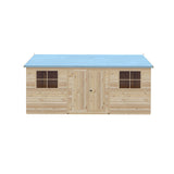 Mammoth 12x18 Double Door 12mm Shiplap Garden Shed
