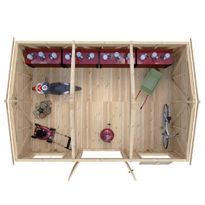 Mammoth 12x18 Double Door 12mm Shiplap Garden Shed