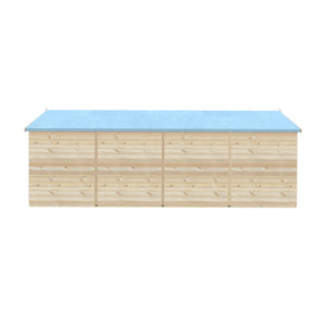 Mammoth 12x24 Double Door 12mm Shiplap Garden Shed