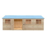 Mammoth 12x24 Double Door 12mm Shiplap Garden Shed