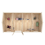 Mammoth 12x24 Double Door 12mm Shiplap Garden Shed