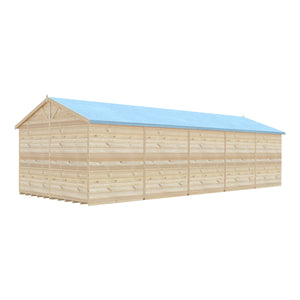 Mammoth 12x30 Double Door 12mm Shiplap Garden Shed