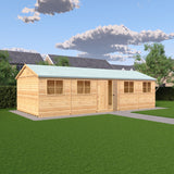 Mammoth 12x30 Double Door 12mm Shiplap Garden Shed