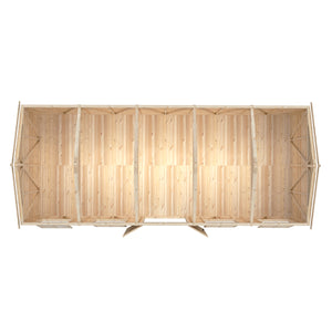 Mammoth 12x30 Double Door 12mm Shiplap Garden Shed
