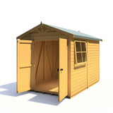 Mammoth 10x7 Single Door 12mm Shiplap Garden Shed