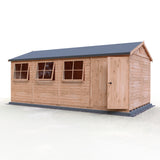 Mammoth 10x20 Double Door 12mm Shiplap Garden Shed