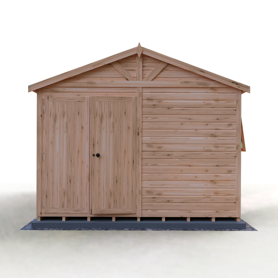 Mammoth 10x20 Double Door 12mm Shiplap Garden Shed