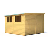 Norfolk Style B 10x12 single door 12mm Shiplap Garden Shed