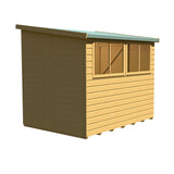 Norfolk Style B 8x6 Single Door 12mm Shiplap Garden Shed
