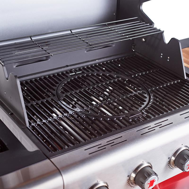 Outback Jupiter 4 Burner Hybrid BBQ - Red