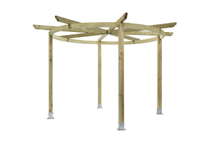 Carousel Round Wheel Pergola