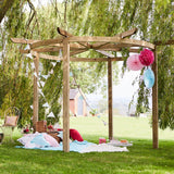 Carousel Round Wheel Pergola