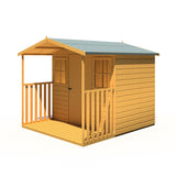 Rothesay 7x8  Garden Shed with Veranda 12mm Shiplap T&G