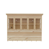 8x8 Sun Pent Potting Shed Style A Single Door 12mm Shiplap