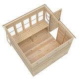 8x8 Sun Pent Potting Shed Style A Single Door 12mm Shiplap