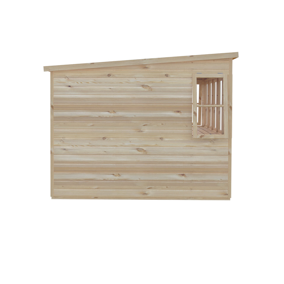 Sun Pent Potting Shed Style B 8x8 Single Door 12mm Shiplap