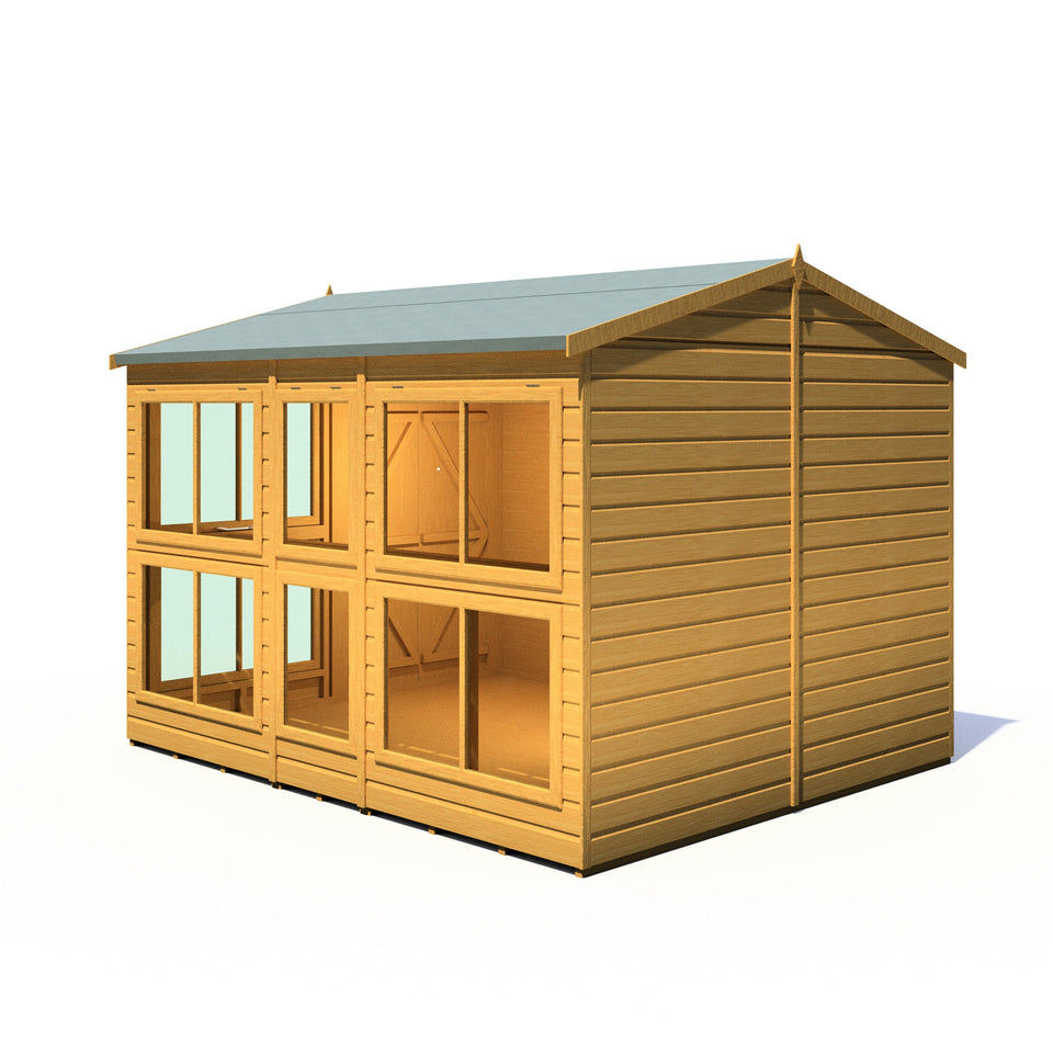 8x10 Sunhut Potting Shed with double doors
