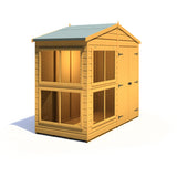 8x4 Sunhut Potting Shed with double doors