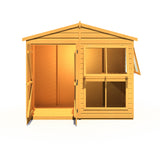 8x4 Sunhut Potting Shed with double doors