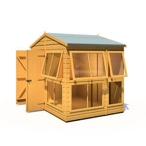 8x6 Sunhut Potting Shed with double doors