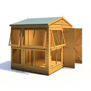 8x6 Sunhut Potting Shed with double doors