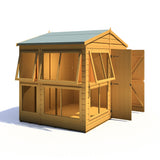 8x6 Sunhut Potting Shed with double doors