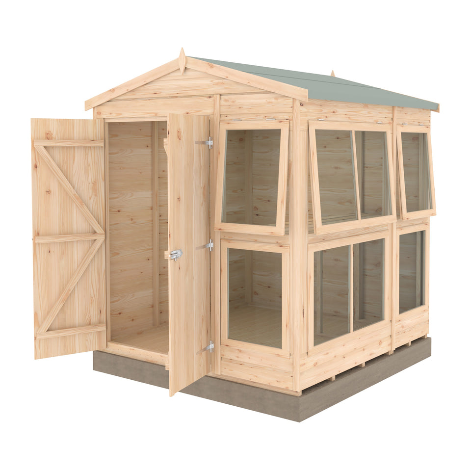 Shire Sun Hut 6x6 Potting Shed