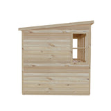 6x6 Sun Pent Potting Shed Style B Single Door 12mm Shiplap