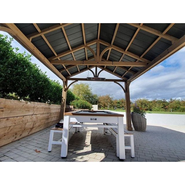 Bespoke Hand Built Wooden Outdoor Gazebo. Prices from £1999. Ask for details